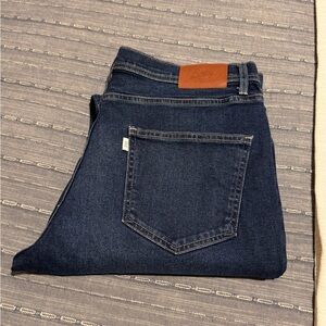 Bixby Men’s Straight Leg Dark Wash Jeans Size 34x32 New Without Tags